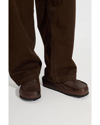 Birkenstock - "Naples Wrapped Double Stitch" Shoes - Lyst