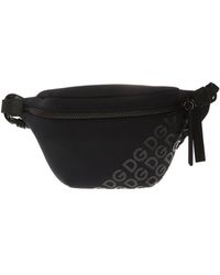 Dolce & Gabbana Branded Belt Bag - Black