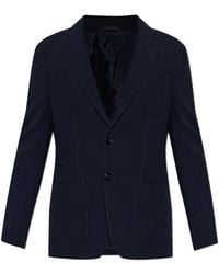 Giorgio Armani - Blazer With Pockets - Lyst