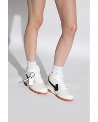 Off-White c/o Virgil Abloh - Off- ‘Out Of Office’ High-Top Sneakers - Lyst