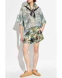 DSquared² - Silk Shorts - Lyst