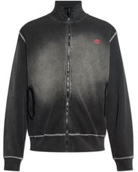 DIESEL - Sweatshirt-Wafy-Zip - Lyst