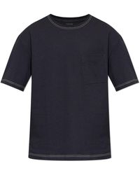 Lemaire - T-Shirt With Pocket - Lyst