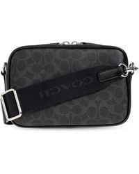 COACH - Shoulder Bag With Monogram - Lyst