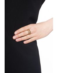Versace - Patterned Ring - Lyst