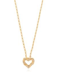 Lanvin - Heart-shaped Pendant Necklace, - Lyst