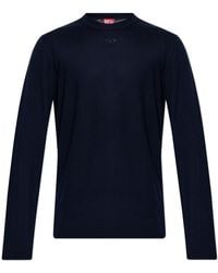 DIESEL - Wool Sweater 'K-Valiam' - Lyst