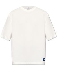 Burberry - T-shirt In Organic Cotton, - Lyst