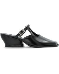 Loewe - Heeled Mules "Onda" - Lyst
