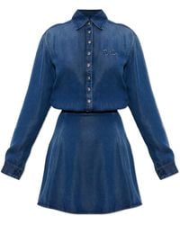 DIESEL - Denim Dress 'De-Drevia- - Lyst
