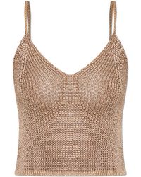 Paramidonna - 'Bruna' Spaghetti Strap Top - Lyst