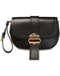 Moschino Logo Belt Bag - Black