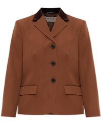 Marni - Wool Blazer - Lyst