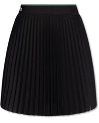 Lacoste - Pleated Skirt, - Lyst