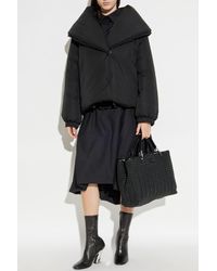 Moschino - Insulated Jacket With Wide Collar - Lyst