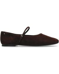Tory Burch - Suede Ballet Flats Mary Jane - Lyst