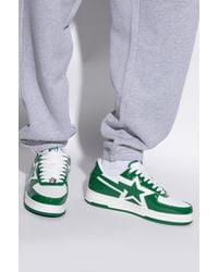A Bathing Ape - Sports Shoes With Logo - Lyst