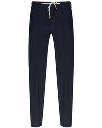Eleventy - Tapered Leg Trousers - Lyst