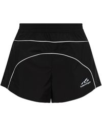 Balenciaga - Shorts With Logo - Lyst