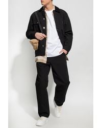 Carhartt - Denim Jacket With Logo - Lyst