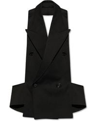 Dolce & Gabbana - Vest With Open Back, - Lyst