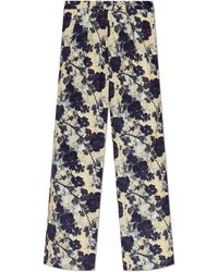 R13 - Floral Print Trousers - Lyst