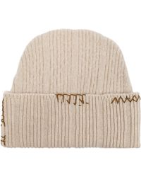 Marni - Wool Beanie With Stitching - Lyst