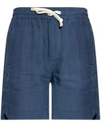 Eleventy - Linen Shorts - Lyst