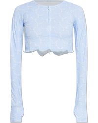 LoveShackFancy - Short Sports Top 'Laudie' - Lyst