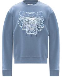 kenzo sweatshirt herr grå
