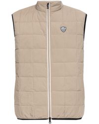 EA7 - Insulated Vest With Logo - Lyst