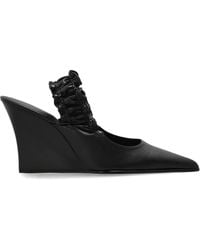 IRO - 'Fauve' Wedge Mule Shoes - Lyst