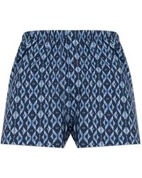 Hanro - Patterned Boxers - Lyst