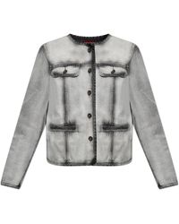 DIESEL - 'De-Grafy-Fsi' Denim Jacket - Lyst