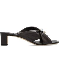 Jimmy Choo - Heeled Mules 'Rafi 45' - Lyst