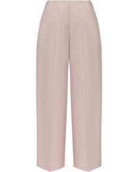 Golden Goose - Wide-Leg Trousers With Crease - Lyst