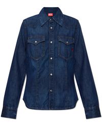 DIESEL - "De-Waves" Denim Shirt - Lyst