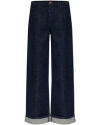 Moncler - Wide-Leg Jeans - Lyst