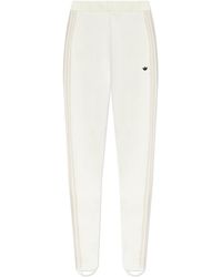 adidas - Sweatpants With Logo-Shaped Appliqué - Lyst