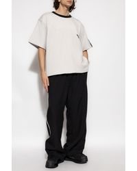 Y-3 - T-Shirt With Padding - Lyst