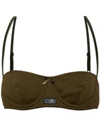 MM6 by Maison Margiela - Logo Bra - Lyst