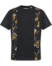 Versace Jeans Couture - T-Shirt With Barocco Print - Lyst