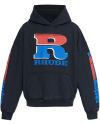 Rhude - Sweatshirt With Printed Logo - Lyst