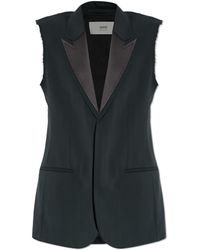 Ami Paris - Wool Vest - Lyst
