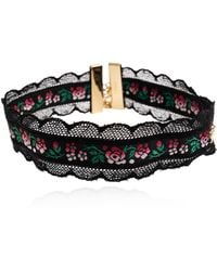 Chloé - 'Folk' Necklace With Floral Motif - Lyst