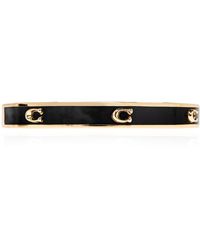 COACH - Bracelet With Logo - Lyst