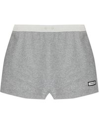 Entire studios - Shorts With Logo - Lyst