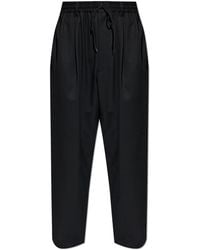 Y-3 - Wide-Leg Trousers - Lyst