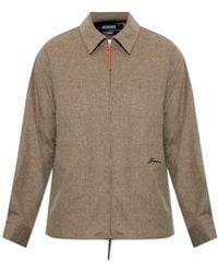 Jacquemus - Wool Shirt-Jacket 'Flash' - Lyst