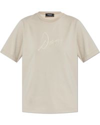 DSquared² - T-Shirt With Printed Logo - Lyst